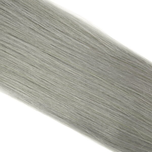 Virgin Hair Natural Straight 1B/ Green Grey Hair Bundles - Image 4